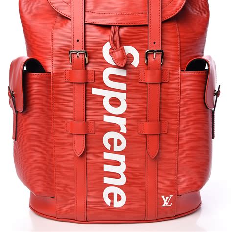 louis vuitton x supreme christopher pm